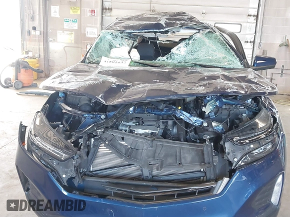 2022 Chevrolet Equinox LT with VIN 3GNAXKEV3NL290834, listed as a IAAI auction lot 41801652 with 20,703 mi miles. Bid and sale history available at carsss.com. Image 6.