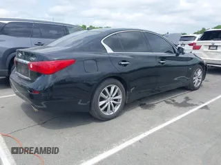 2014 Infiniti Q50 Premium with VIN JN1BV7AR1EM688240, listed as a IAAI auction lot 42118871 with 165,529 mi miles and . Bid and sale history available at DreamBid. Image 4.