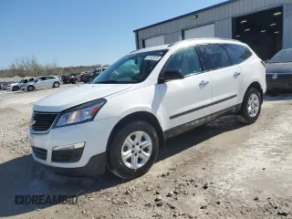2017 Chevrolet Traverse LS z VIN 1GNKRFKD6HJ346200, wystawiony jako Copart lot #51152615 z przebiegiem 152 846 mil mil oraz Szkoda całkowita • Salvage title. Historia ofert i sprzedaży dostępna na DreamBid. Obrazek 1.