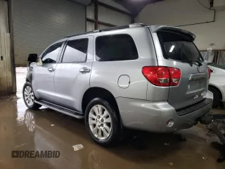 2011 Toyota Sequoia Platinum with VIN 5TDDW5G14BS044210, listed as a Copart auction lot 49849385 with 191,522 mi miles and Salvage Title. Bid and sale history available at carsss.com. Image 2.