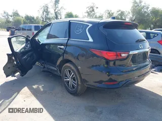 2020 Infiniti QX60 Luxe with VIN 5N1DL0MN2LC519810, listed as a IAAI auction lot 41593542 with Not provided miles and . Bid and sale history available at DreamBid. Image 3.