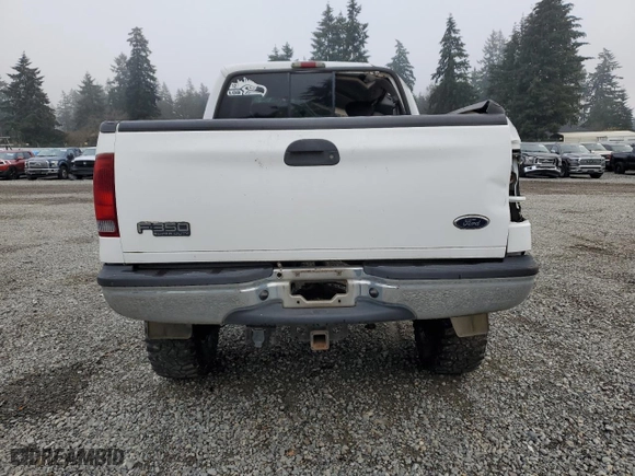 2002 Ford Super Duty F-350 SRW XL with VIN 1FTSX31L72EB25159, listed as a Copart auction lot 83095054 with 166,867 mi miles and Salvage Title. Bid and sale history available at carsss.com. Image 6.