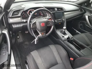 2018 Honda Civic Si Coupe with VIN 2HGFC3A59JH753330, listed as a Copart auction lot 84196954 with 90,938 mi miles and Salvage Title. Bid and sale history available at carsss.com. Image 8.