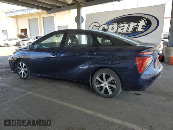 2017 Toyota Mirai with VIN JTDBVRBD6HA002324, listed as a Copart auction lot 57705545 with 69,316 mi miles and Salvage title. Bid and sale history available at DreamBid. Image 2.