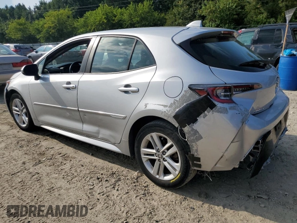 2019 Toyota Corolla Hatchback SE with VIN JTNK4RBE4K3055431, listed as a Copart auction lot 66910604 with 96,443 mi miles and Salvage Title. Bid and sale history available at carsss.com. Image 2.