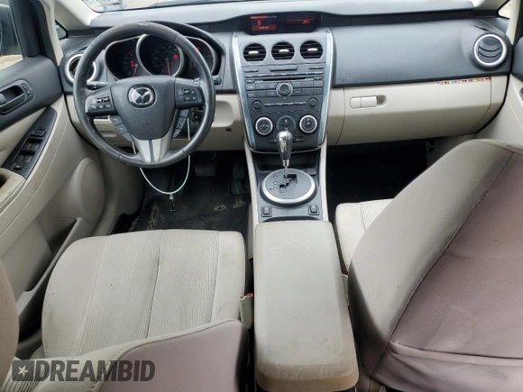 2010 Mazda CX-7 Sport with VIN JM3ER2WMXA0308545, listed as a Copart auction lot 57403755 with 183,969 mi miles and Clean Title. Bid and sale history available at DreamBid. Image 8.