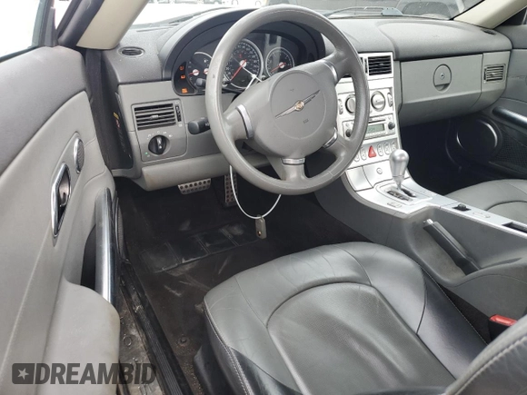 2006 Chrysler Crossfire Limited z VIN 1C3AN65L96X062075, wystawiony jako Copart lot #80575414 z przebiegiem 89 010 mil mil oraz Tytuł czysty. Historia ofert i sprzedaży dostępna na DreamBid. Obrazek 8.