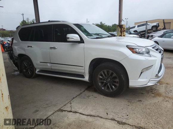 2019 Lexus GX with VIN JTJJM7FX4K5222579, listed as a Copart auction lot 64586064 with 73,846 mi miles and Salvage Title. Bid and sale history available at carsss.com. Image 4.