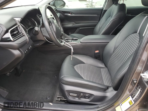 2023 Toyota Camry SE with VIN 4T1G11AK5PU099558, listed as a Copart auction lot 46894195 with 34,680 mi miles and Salvage Title. Bid and sale history available at DreamBid. Image 7.