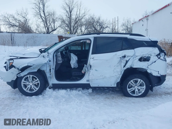 2022 GMC Terrain SLE with VIN 3GKALTEV2NL108779, listed as a IAAI auction lot 41573418 with Not provided miles and . Bid and sale history available at DreamBid. Image 15.