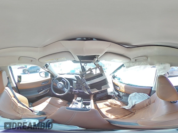 2024 Nissan Pathfinder Platinum with VIN 5N1DR3DK1RC266834, listed as a Copart auction lot 52101895 with 2,046 mi miles and Salvage title. Bid and sale history available at DreamBid. Image 16.