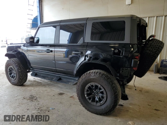 2023 Ford Bronco Raptor with VIN 1FMEE5JR7PLB23414, listed as a Copart auction lot 54733335 with 11,967 mi miles and Salvage title. Bid and sale history available at DreamBid. Image 2.