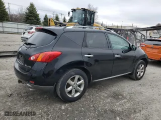 2010 Nissan Murano LE with VIN JN8AZ1MW8AW133297, listed as a Copart auction lot 52242125 with 190,658 mi miles and Clean Title. Bid and sale history available at carsss.com. Image 3.