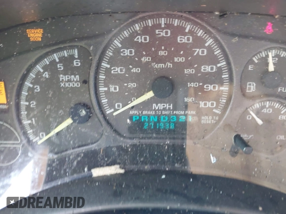 2002 Chevrolet Avalanche with VIN 3GNEC13T42G146979, listed as a IAAI auction lot 41709022 with 271,938 mi miles. Bid and sale history available at carsss.com. Image 7.