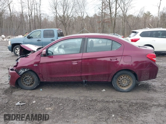 2018 Mitsubishi Mirage G4 SE with VIN ML32F4FJ1JHF06220, listed as a IAAI auction lot 41651964 with 122,837 mi miles. Bid and sale history available at carsss.com. Image 13.