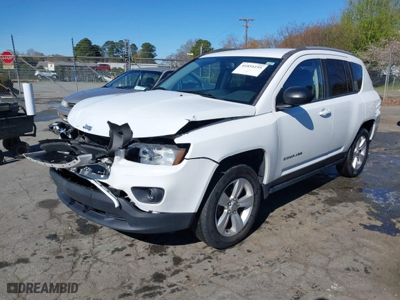 2016 Jeep Compass Sport with VIN 1C4NJDBB0GD617720, listed as a IAAI auction lot 41854195 with 97,961 mi miles. Bid and sale history available at carsss.com. Image 18.