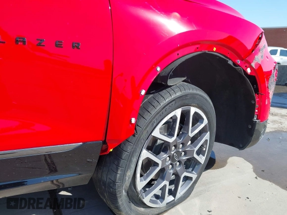 2023 Chevrolet Blazer RS with VIN 3GNKBERS5PS199772, listed as a IAAI auction lot 41956515 with 42,291 mi miles and . Bid and sale history available at DreamBid. Image 20.