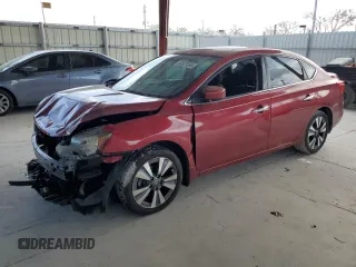 2019 Nissan Sentra SV with VIN 3N1AB7AP5KY266323, listed as a Copart auction lot 52621595 with 100,556 mi miles and Salvage Title. Bid and sale history available at DreamBid. Image 1.
