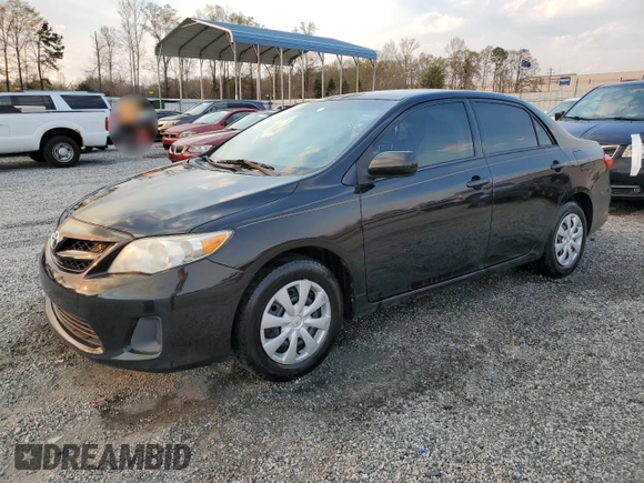 2013 Toyota Corolla L with VIN 2T1BU4EE8DC994434, listed as a Copart auction lot 50315905 with 127,979 mi miles and Salvage Title. Bid and sale history available at carsss.com. Image 1.