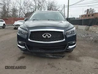 2019 Infiniti QX60 Luxe with VIN 5N1DL0MM1KC566946, listed as a IAAI auction lot 41887596 with 108,035 mi miles and . Bid and sale history available at DreamBid. Image 12.