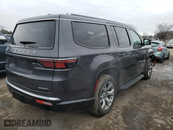 2022 Jeep Wagoneer Series II with VIN 1C4SJUBT9NS181132, listed as a Copart auction lot 87867005 with 29,902 mi miles and Non repairable. Bid and sale history available at DreamBid. Image 3.