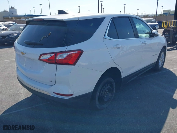 2021 Chevrolet Equinox LT with VIN 3GNAXKEV7ML349799, listed as a IAAI auction lot 41230757 with 13,389 mi miles. Bid and sale history available at carsss.com. Image 4.