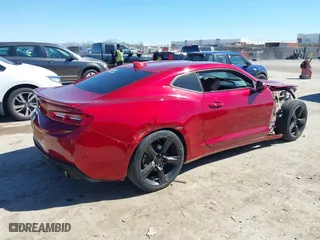 2017 Chevrolet Camaro 2LT with VIN 1G1FD1RSXH0158987, listed as a IAAI auction lot 41733066 with 93,441 mi miles. Bid and sale history available at carsss.com. Image 4.