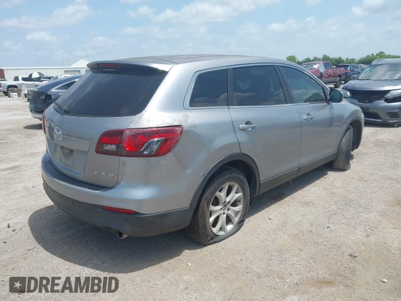 2013 Mazda CX-9 Touring with VIN JM3TB2CA8D0405365, listed as a IAAI auction lot 42551186 with 204,868 mi miles and . Bid and sale history available at DreamBid. Image 4.