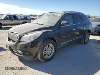 2014 Buick Enclave Convenience with VIN 5GAKRAKD9EJ258427, listed as a Copart auction lot 38994524 with 136,766 mi miles and Salvage Title. Bid and sale history available at carsss.com. Image 1.