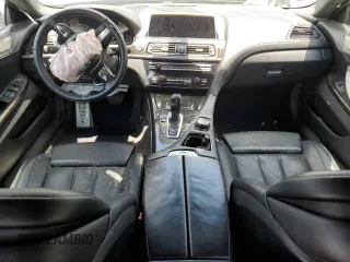 2016 BMW 6 Series 640i with VIN WBA6D0C56GD927512, listed as a Copart auction lot 57964824 with 0 mi miles and Salvage Title. Bid and sale history available at carsss.com. Image 8.