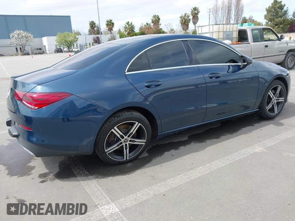 2020 Mercedes-Benz CLA 250 with VIN WDD5J4GB8LN061188, listed as a IAAI auction lot 41973913 with 73,396 mi miles and . Bid and sale history available at DreamBid. Image 4.