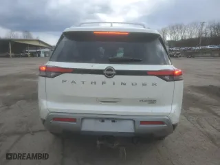 2022 Nissan Pathfinder Platinum with VIN 5N1DR3DJ4NC263945, listed as a Copart auction lot 50777165 with 31,916 mi miles and Salvage Title. Bid and sale history available at carsss.com. Image 6.