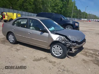 2003 Honda Civic LX z VIN 2HGES16583H538021, wystawiony jako IAAI lot #42063516 z przebiegiem 218 549 mil mil oraz . Historia ofert i sprzedaży dostępna na DreamBid. Obrazek 1.