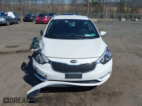 2015 Kia Forte LX with VIN KNAFX4A65F5298540, listed as a IAAI auction lot 41828286 with 163,501 mi miles. Bid and sale history available at carsss.com. Image 12.