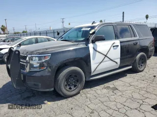 2019 Chevrolet Tahoe Commercial with VIN 1GNLCDEC2KR244186, listed as a Copart auction lot 61258355 with 161,858 mi miles and Clean title. Bid and sale history available at DreamBid. Image 1.
