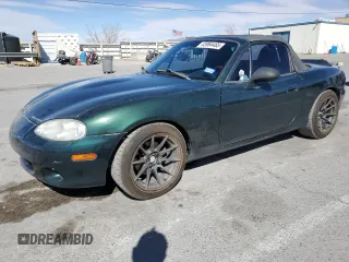 2001 Mazda MX-5 Miata with VIN JM1NB353110201914, listed as a Copart auction lot 45964465 with 193,734 mi miles and Salvage Title. Bid and sale history available at DreamBid. Image 1.