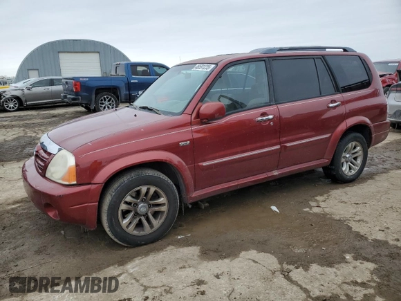 2004 Suzuki XL-7 LX with VIN JS3TY92V744109431, listed as a Copart auction lot 46591235 with 225,322 mi miles and Salvage Title. Bid and sale history available at carsss.com. Image 1.