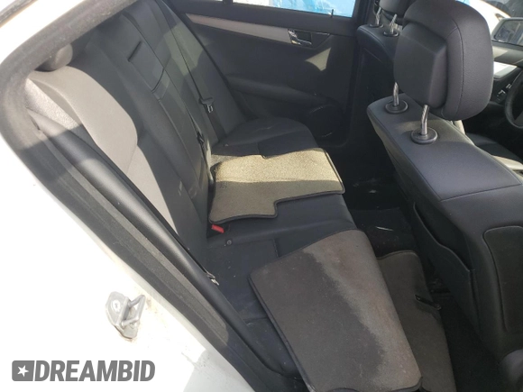2011 Mercedes-Benz C 300 Sport with VIN WDDGF8BB7BR177501, listed as a Copart auction lot 58355205 with 120,228 mi miles and Clean title. Bid and sale history available at DreamBid. Image 10.