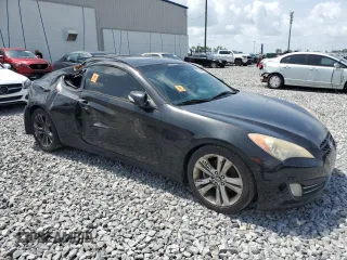 2010 Hyundai Genesis Coupe with VIN KMHHU6KH1AU025007, listed as a Copart auction lot 59543995 with 163,684 mi miles and Salvage title. Bid and sale history available at DreamBid. Image 4.