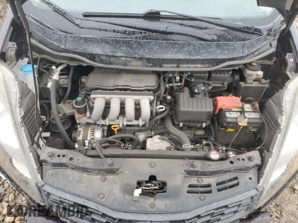 2013 Honda Fit Sport with VIN JHMGE8H51DC043294, listed as a Copart auction lot 43765195 with 95,587 mi miles and Salvage Title. Bid and sale history available at carsss.com. Image 11.