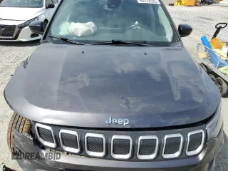 2022 Jeep Compass Latitude Lux with VIN 3C4NJDFB7NT133447, listed as a Copart auction lot 60319595 with Not provided miles and Salvage title. Bid and sale history available at DreamBid. Image 12.