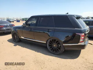 2015 Land Rover Range Rover Supercharged with VIN SALGS2TF1FA215158, listed as a Copart auction lot 60227065 with 97,737 mi miles and Clean title. Bid and sale history available at DreamBid. Image 2.