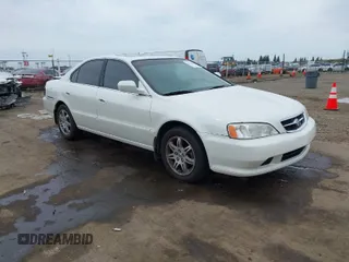 2000 Acura TL with VIN 19UUA5667YA035780, listed as a IAAI auction lot 41845474 with 63,314 mi miles. Bid and sale history available at carsss.com. Image 1.