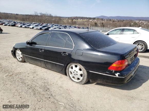 2003 Lexus LS 430 with VIN JTHBN30F630101465, listed as a Copart auction lot 48354835 with 154,428 mi miles and Clean Title. Bid and sale history available at carsss.com. Image 2.