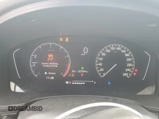 2022 Honda Civic EX with VIN 2HGFE2F3XNH117629, listed as a Copart auction lot 65165855 with 37,994 mi miles and Salvage title. Bid and sale history available at DreamBid. Image 9.