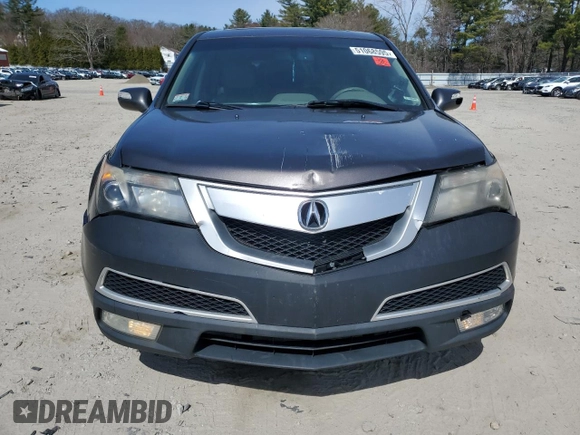 2010 Acura MDX Technology Pkg with VIN 2HNYD2H61AH512045, listed as a Copart auction lot 51068595 with 210,806 mi miles and Clean Title. Bid and sale history available at carsss.com. Image 5.