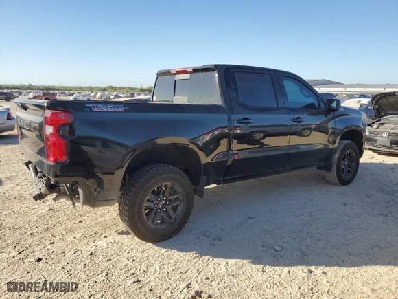 2024 Chevrolet Silverado 1500 LT Trail Boss with VIN 3GCUDFE87RG233695, listed as a Copart auction lot 77982314 with 14,969 mi miles and Salvage Title. Bid and sale history available at carsss.com. Image 3.