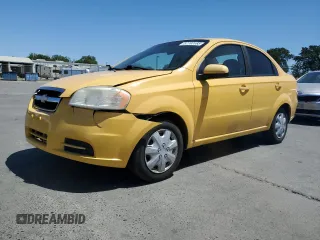 2011 Chevrolet Aveo 1LT with VIN KL1TD5DE7BB118145, listed as a Copart auction lot 57703185 with 220,102 mi miles and Salvage title. Bid and sale history available at DreamBid. Image 1.
