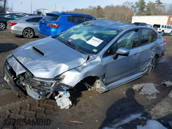 2020 Subaru WRX STI with VIN JF1VA2E6XL9804064, listed as a IAAI auction lot 41655444 with 1 mi miles. Bid and sale history available at carsss.com. Image 2.