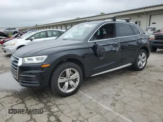2019 Audi Q5 Premium Plus z VIN WA1BNAFY0K2055370, wystawiony jako Copart lot #58059015 z przebiegiem 60 676 mil mil oraz Szkoda całkowita • Salvage title. Historia ofert i sprzedaży dostępna na DreamBid. Obrazek 1.